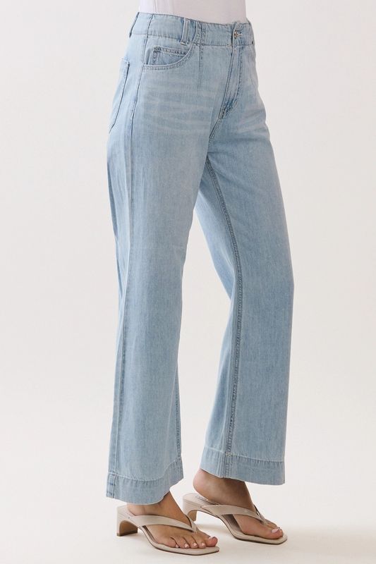 Rosa A-Line Darted Jeans