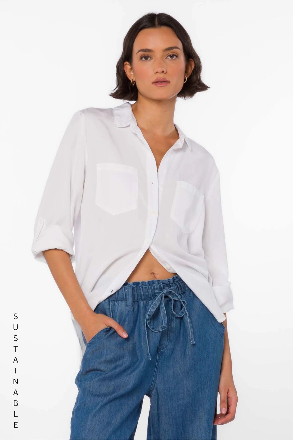 Sirena Button Front Shirt