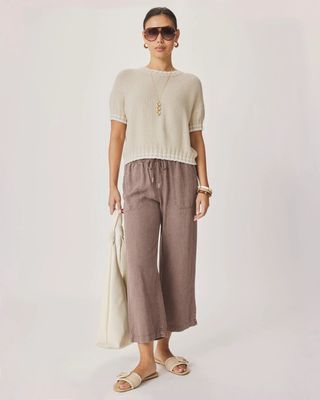 AnnMarie Short Sleeve Sweater