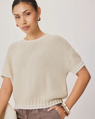 AnnMarie Short Sleeve Sweater