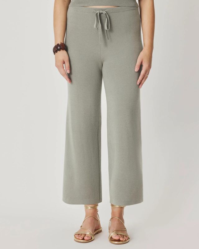 Christa Cropped Knit Pant