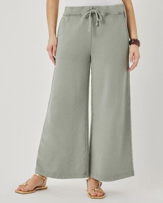 Greta Terry Crop Pant