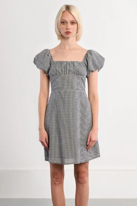 Woven Mini Dress