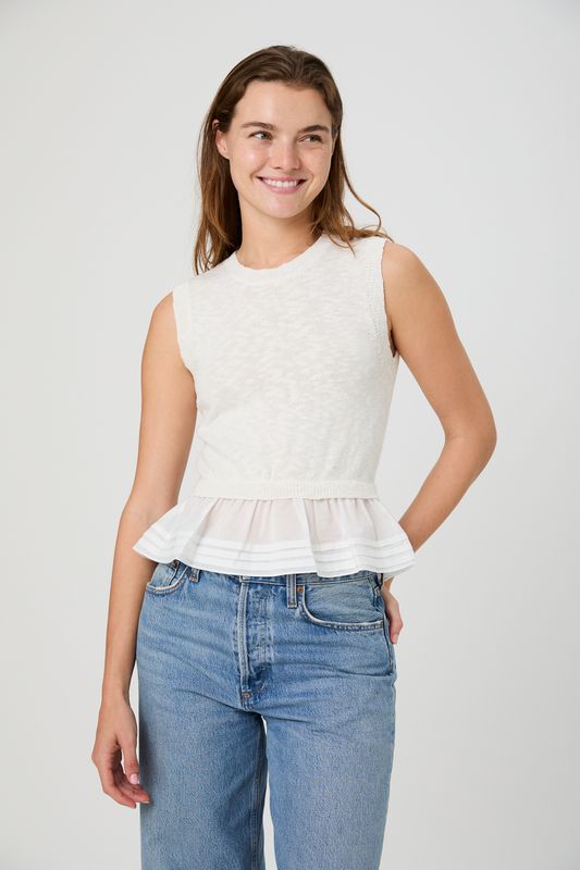 Pascale Cotton Poplin Top