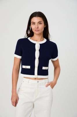 Bennet Rib Knit SS Top