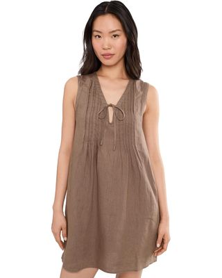 Stella Linen Mini Dress