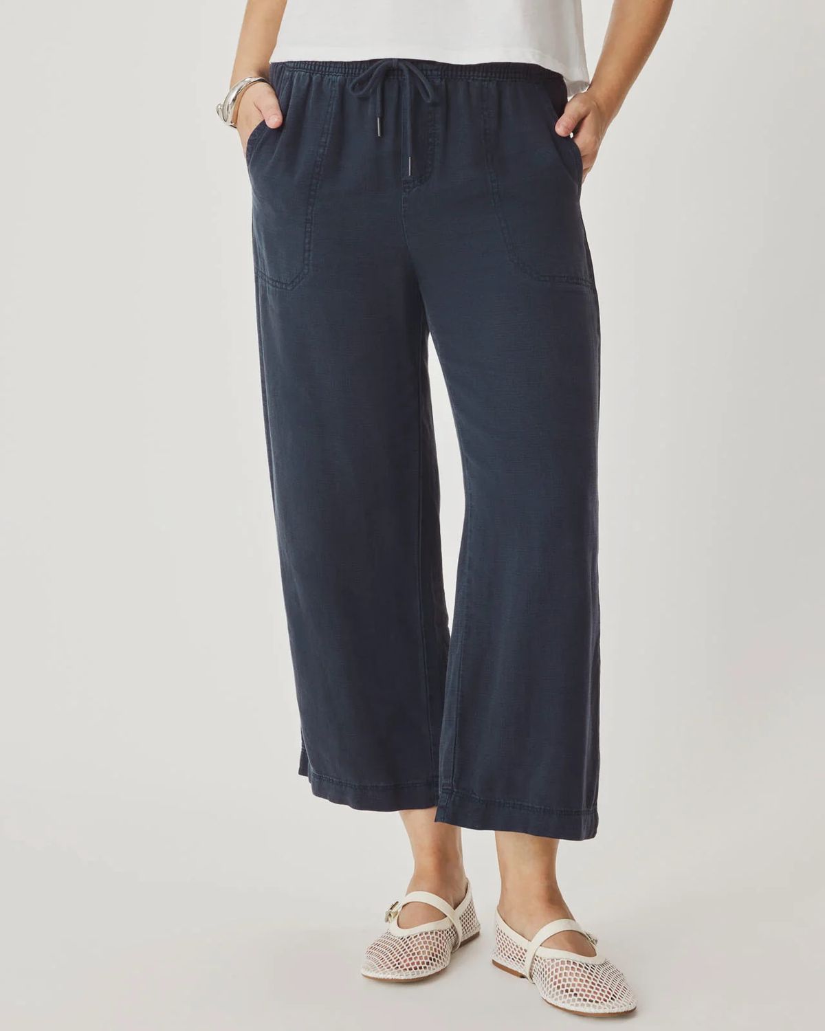 Angie Crop  Wide Leg