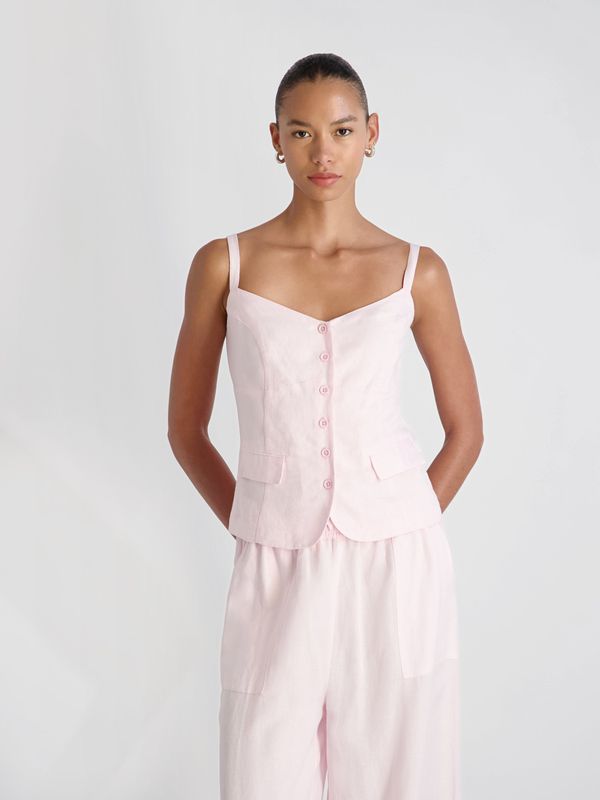 Cooper Linen Tailored Cami