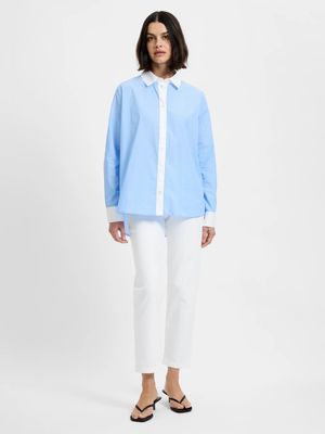 Poplin Contrast Button Down