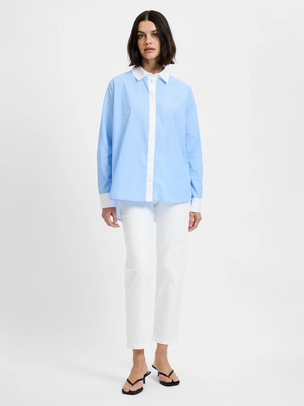 Poplin Contrast Button Down