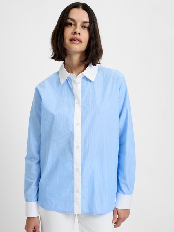 Poplin Contrast Button Down