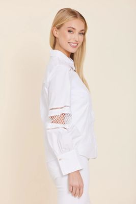 Poplin Open Weave Shirt