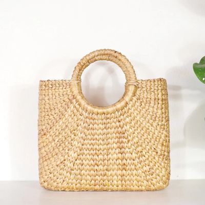 Straw Basket Tote