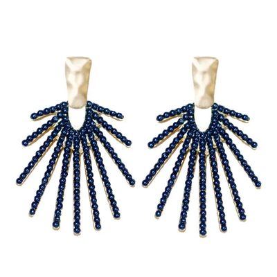 The Coastal Glam Statement Earrings