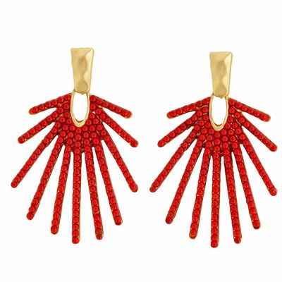 The Coastal Glam Statement Earrings