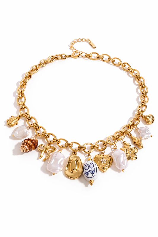 Paloma Charm Necklace