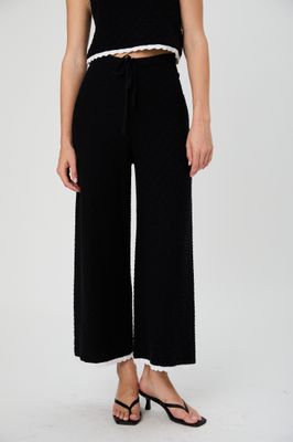 Teddy Diamond Knit Pants