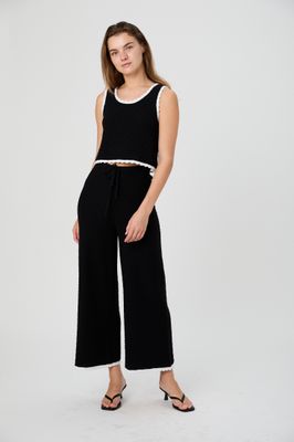 Teddy Diamond Knit Pants