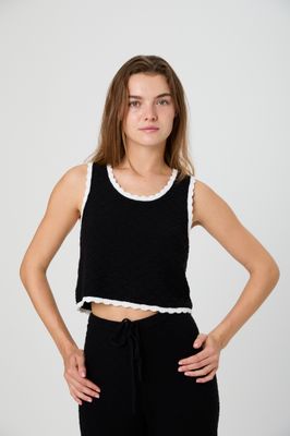 Teddy Diamond Knit Cami