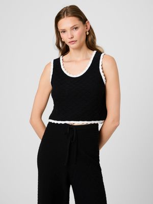 Teddy Diamond Knit Cami