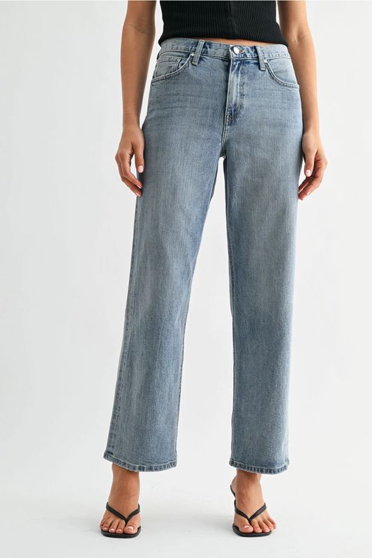 JB Collection Selvage Straight Jeans