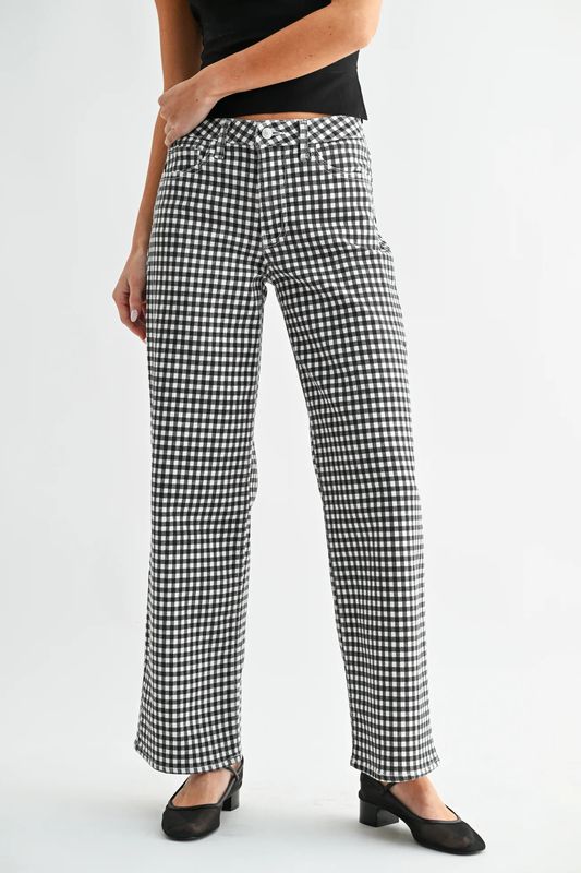 The Mid Rise Straight Leg Jean