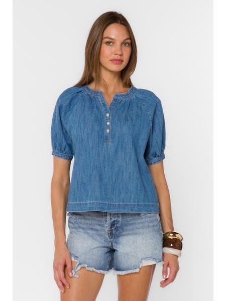 Ronny Denim Top