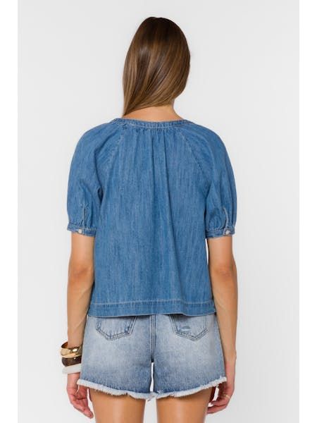 Ronny Denim Top