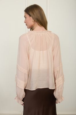 Pleated Blouse