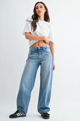 JB Collection Baggy Dad Jean