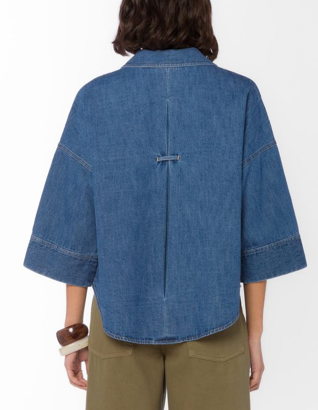 Gracy Denim Blouse