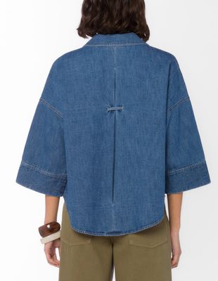 Gracy Denim Blouse