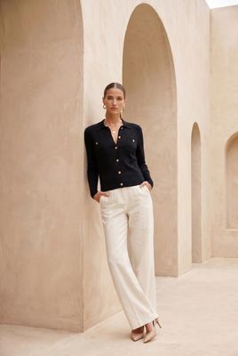 Erasmus Wool Polo Sweater