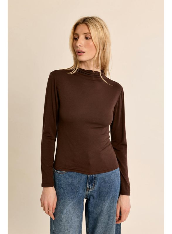 Long Sleeve Mock Neck