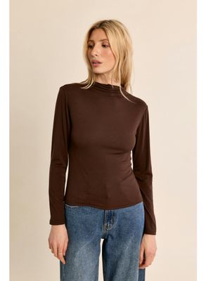 Long Sleeve Mock Neck