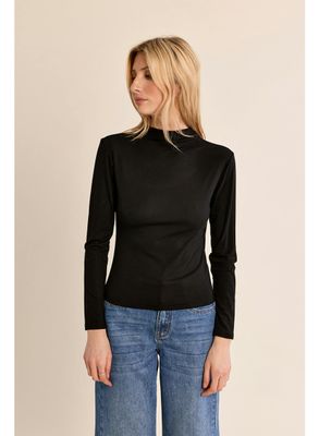 Long Sleeve Mock Neck