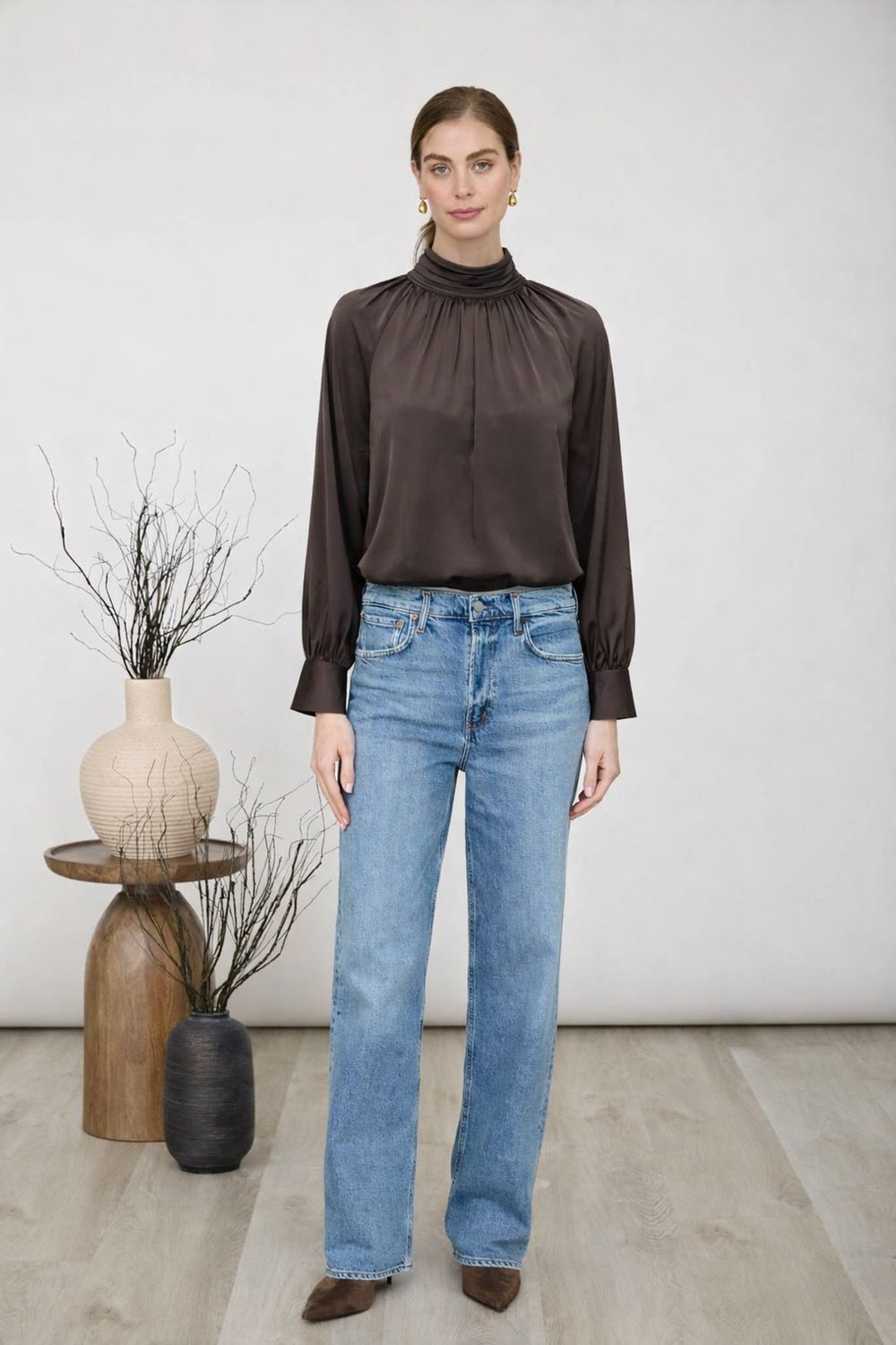 High Neck Top