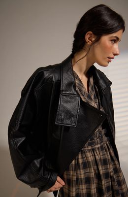 Misti Funnel Neck Vegan Jacket