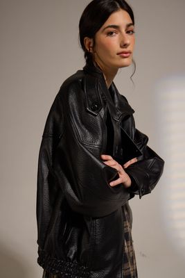 Misti Funnel Neck Vegan Jacket