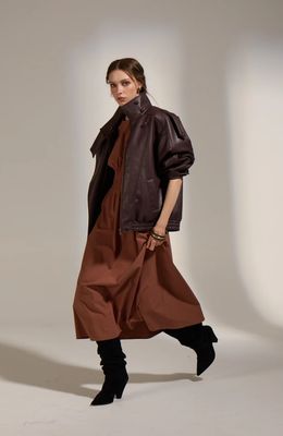 Misti Funnel Neck Vegan Jacket
