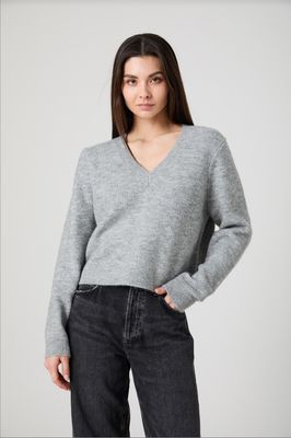 Suzie Knit V Neck Pullover