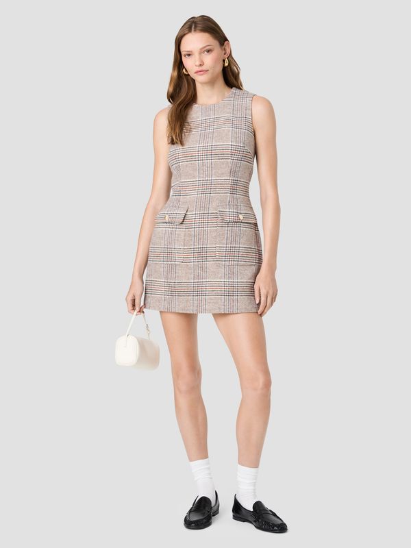 Sutton Plaid Mini Dress