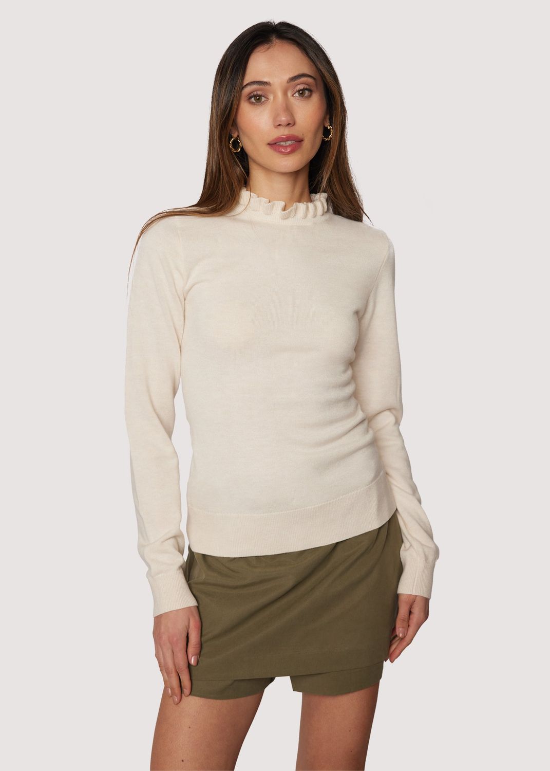 Elana Mock Neck Top