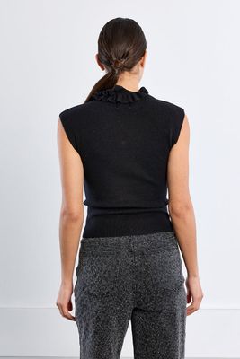 Victorian Collar SS Sweater