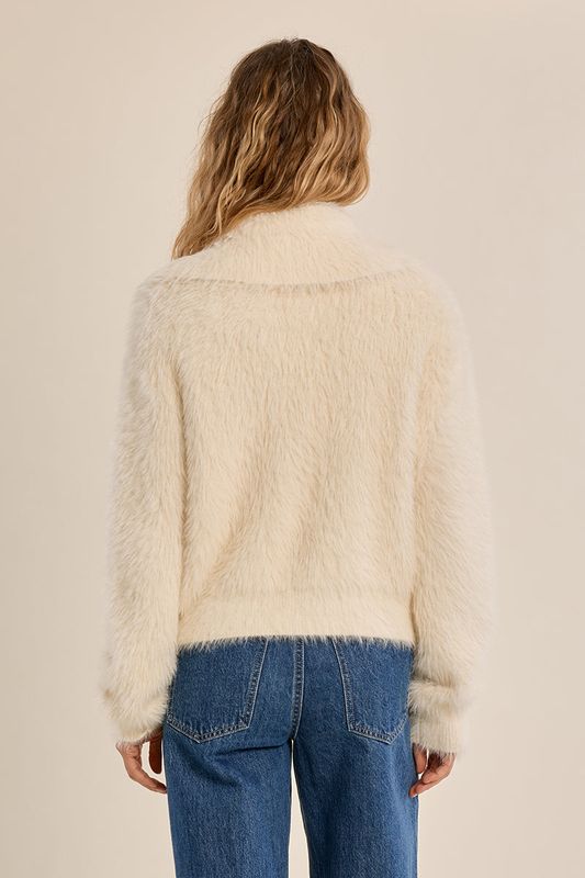 Fluffy Knit Cardigan