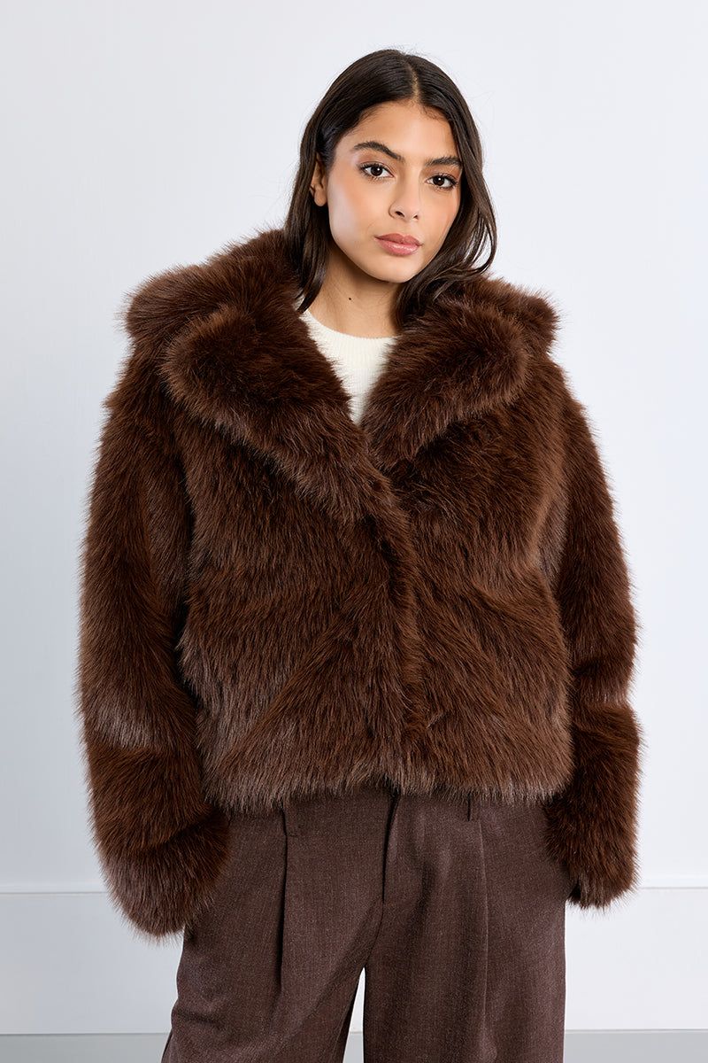 Faux Fur Coat