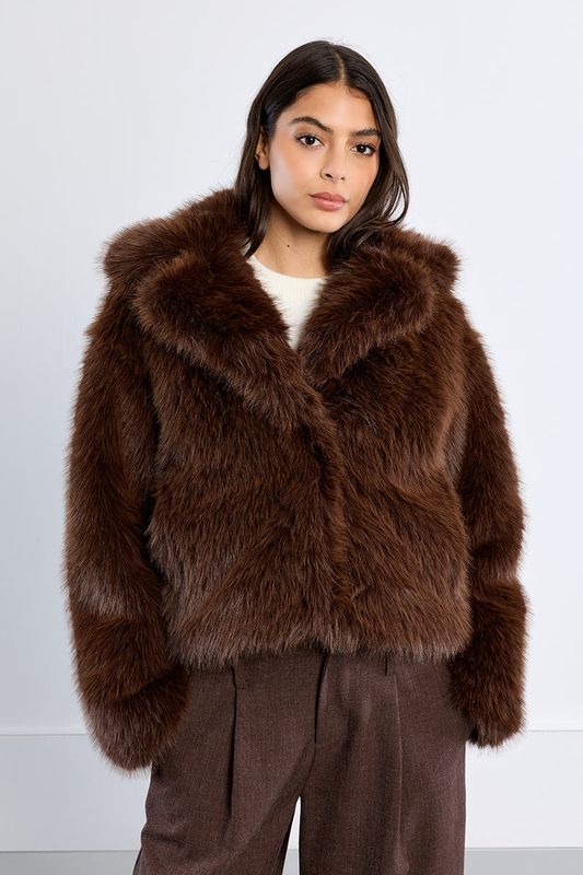 Faux Fur Coat