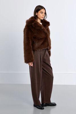 Faux Fur Coat