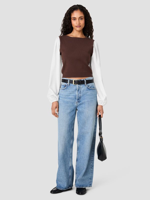 Maxime Shirting Top