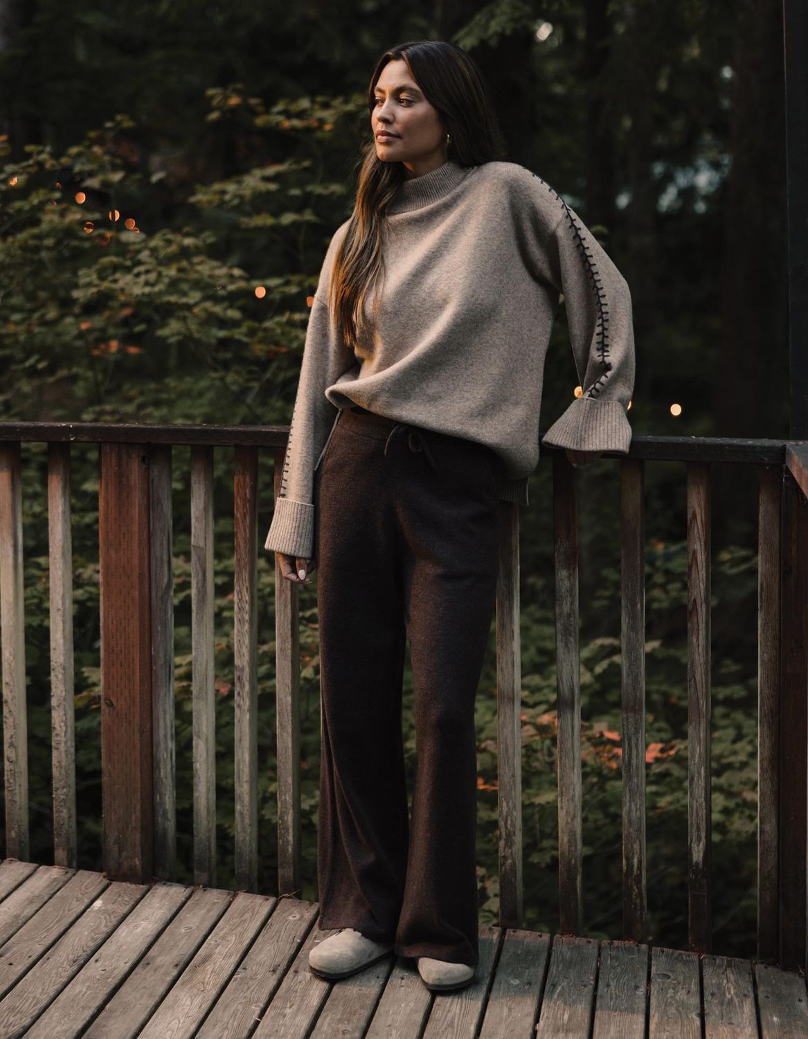 Arvada Wide Leg Knit Pant